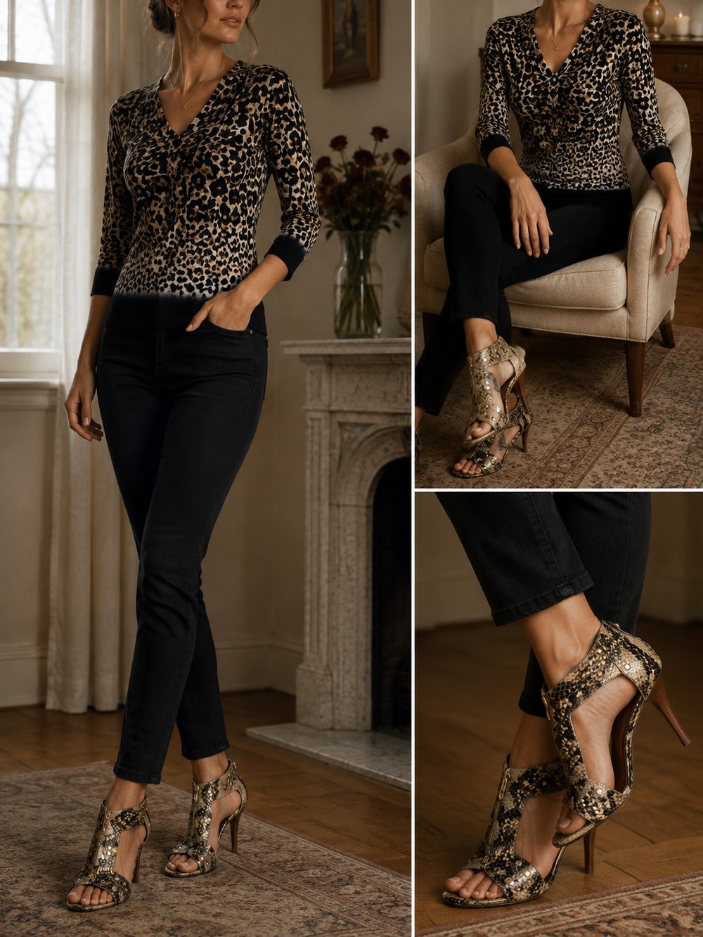Python Heels Stuart Weitzman‎ Snake Leather Studded Zip-Caged Sandals 8.5 M